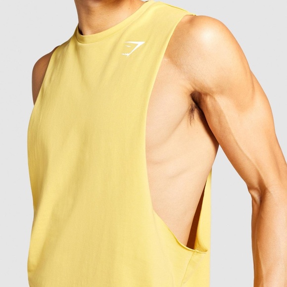 Gymshark Shirts Looking For Gymshark Drop Hole Tank In Yellow